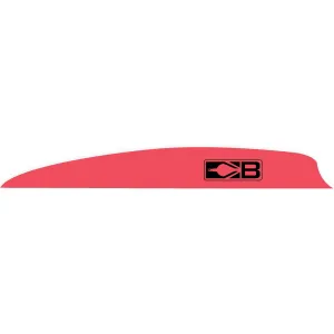 Bohning Zen Vanes Hot Pink 4 in 100 pk 101048HP4