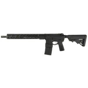 Sons of Liberty M4 89, Semi-automatic, AR, 223 Remington/556NATO, 16 in Threaded Barrel, Liberty Fighting Trigger, Liberty Charging Handle, Quick Q Safety, Anodized Finish, Black, Right Hand, CompMag Compliant Magazine, 10 Rounds M4-89-16-CA-COMP