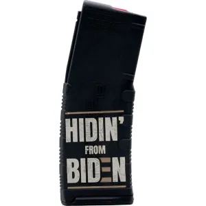 Black Rain Ordnance Lasered AR15 Magazine Hiden From Biden 30 rd BRO-MAG30-HFB