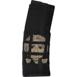 Black Rain Ordnance Lasered AR15 Magazine Hillary in Prison 30 rd BRO-MAG30-PRISONHILL