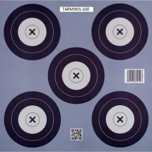 30-06 Mini Paper Target 5 Spot 100 pk TARMINI5-100