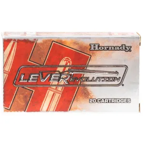 Hornady 82733 LEVERevolution 308MarlinExpress 160gr Flex Tip eXpanding 20 Per Box/10 Case Centerfire, Rifle Ammunition