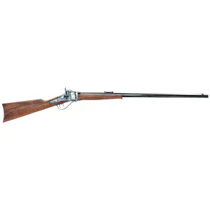 Chiappa 920025 1874 45-70 Gov 1rd, 32 in Blued Octagon Barrel, Color Case Hardened Steel Oiled Checkered Walnut, Fixed Checkered w/ Patch Box Stock, , Rifle