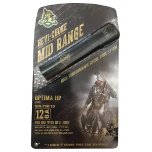 HEVI-Shot 85530 Hevi-Choke Waterfowl Beretta A400 12 Gauge Mid-Range 17-4 Stainless Steel Black (Non-Ported)