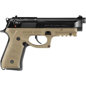 Recover Tactical BC202 Grip & Rail System Tan Polymer Picatinny for Most Beretta 92 & M9 Models