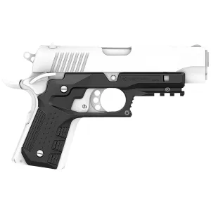 Recover Tactical CC3C01 Grip & Rail System Black Polymer Picatinny for Compact 1911