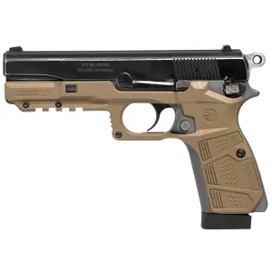 Recover Tactical HPC02 Grip & Rail System Tan Polymer Picatinny for Browning Hi-Power