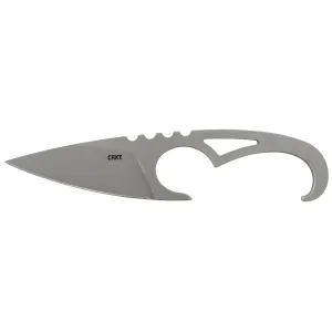 CRKT 2909 SDN 2.65 in Fixed Drop Point Plain Bead Blasted 4116 Stainless Steel Includes Sheath, Knife