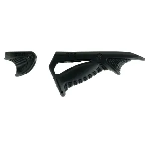 FAB Defense FXPTKCB PTK & VTS Combo Ergonomic Pointing Grip Angled w/Additional Storage Compartment Black Polymer
