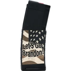 Black Rain Ordnance Lasered AR15 Magazine LGB Flag 30 rd BRO-MAG30-LGB-FLAG