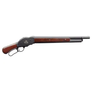 Chiappa Firearms 1887 Rode Box, Lever Action Shotgun, 12 Gauge, 2.75 in Chamber, 18.5 in Barrel, Blued Finish, Black, Wood Furniture, 5 Rounds 930.377