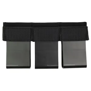 Haley Strategic Partners Triple Rev2 MP2 MINS556_MP2-2-3-BLK, Fits (3) 556 Mags, Polymer Construction, Black MINS556_MP2-2-3-BLK