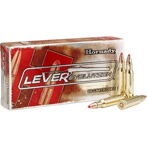 Hornady 82732 LEVERevolution 32WinSpecial 165gr Flex Tip eXpanding 20 Per Box/10 Case Centerfire, Rifle Ammunition