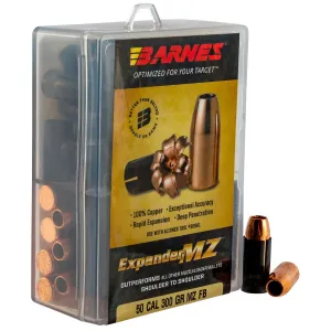 Barnes Bullets 30583 Expander MZ Muzzleloader 50 ExpanderMZ Hollow Point 300gr 24rd/Box