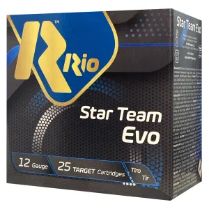Rio Ammunition ST32LR75 Star Team EVO Target Load 10 2.75 in 1 1/8 oz 8 Shot 7.5 Per Box/10 Cs