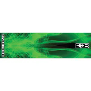 Bohning Arrow Wraps Green X-Ray 7 in Standard 13 pk 501041GX