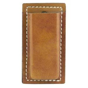 Desantis Secure Single Magazine Pouch, Fits Single Stack 9MM/40, Ambidextrous, Tan Leather A47TJEEZ0