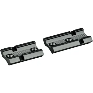 Redfield Mounts 47522 Aluminum Base Pairs Black Remington 7400