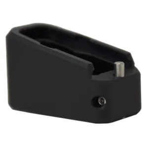 Taran Tactical Innovation Firepower Base Pad for Glock 43, +2, Flat Black Finish GBP9-00