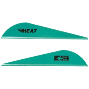 Bohning Heat Vanes Teal 36 pk 101036TL25