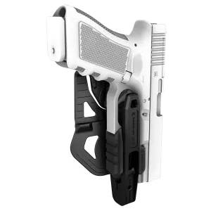 Recover Tactical G7 G7 OWB Black Polymer Compatible w/ Glock 17/19, Holster