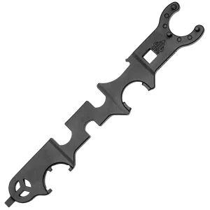 UTG TLARWR01 Armorers Combo Wrench Black Steel AR-Platform