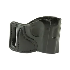DeSantis Gunhide 115 E-Gat Slide Belt Holster 115BAP6Z0, Right Hand, Black Leather, Fits Sig Sauer P238, Springfield 911 115BAP6Z0