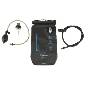 Aquamira Hydration Engine, Pressurized Reservoir, 2 Liters, Incudes Frontier Max Housing, Black, Does Not Include Filter 67641