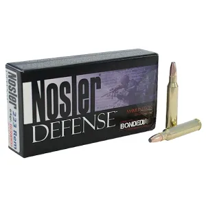 Nosler Defense Ammunition 223 Remington | 39674