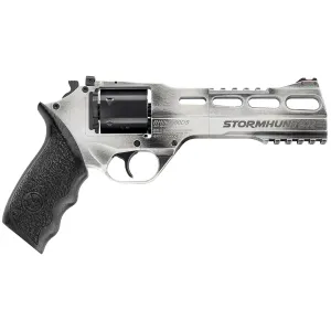 Chiappa 340334 Rhino 60DS Limited Edition 357 Mag 6 Shot 6 Stormhunter (White) Steel Vent Rib Barrel, Stormhunter (White) Cylinder, Stormhunter (White) Aluminum Frame, Black Walnut Grip, Hammer Safety, Revolver