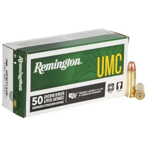 Remington 23730 UMC 38Special 130gr Full Metal Jacket 50 Per Box/10 Case Centerfire, Handgun Ammunition