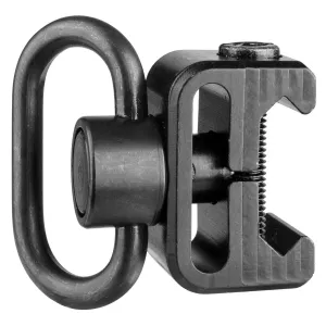FAB Defense FXPSA Picatinny Sling Attachment Quick Detach Black Anodized Aluminum 1913 Picatinny Rail Swivels