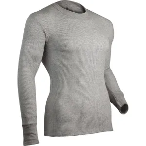 Indera Cotton Heavyweight Thermal Shirt Heather Gray Medium 839LS-HG-MD
