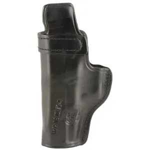 Don Hume H715M Clip-On Holster, Inside The Pant, Glock 19/23/32, Right Hand, Black Leather J168903R