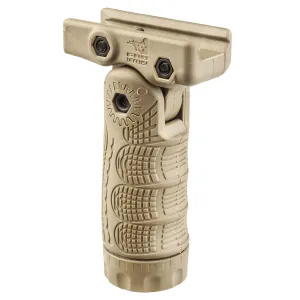 FAB Defense FXTFLT T-FL Vertical Folding Foregrip 7 Position FDE Fiberglass Reinforced Polymer
