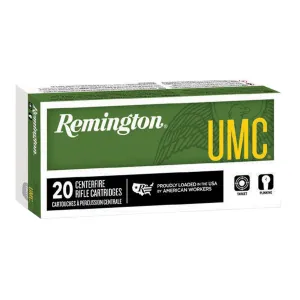 Remington 23701 UMC 303British 174gr Full Metal Jacket 20 Per Box/10 Case Centerfire, Rifle Ammunition