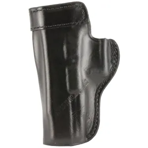 Don Hume H715M Clip-On Holster, Inside The Pant, Fits Glock 17/22/31, Right Hand, Black Leather J168790R