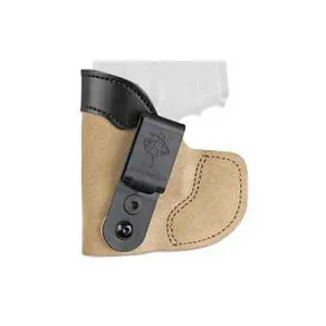 Desantis Pocket-Tuk Pocket Holster, Fits 2-2 1/4 in S&W J Frames, 2 in M&P 340, Left Hand, Tan Leather 111NB02Z0