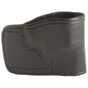 Don Hume JIT Slide Holster, Fits Taurus 85, SW J Frame, Right Hand, Black Leather J941000R