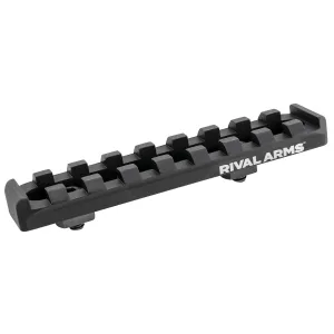 Rival Arms RA92ML09A Accessory Rail 9-Slot Picatinny Rail Mount Black Steel