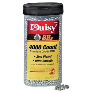 Daisy BB Airgun Ammo, .177 BB, 4000 Ct |40