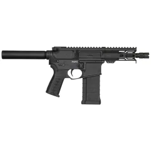 CMMG PE54ABCC7AB Banshee MK4 5.7x28mm 5 40+1 Armor Black Cerakote Rec Black Nitride Barrel Synthetic CMMG 6 Position RipBrace Black Polymer Grip Right Hand