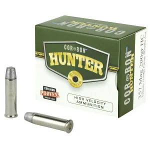 CorBon Hunting 357200HC, 357MAG, 200 Grain, Hard Cast Hunting, 20 Round Box 357200HC