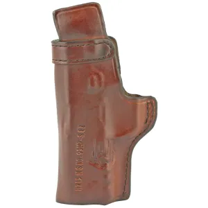 Don Hume H715M Clip-On Holster, Inside the Pant, Fits S&W M&P Shield EZ 2.0 9MM, Brown, With Body Shield J169465R