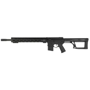 Alex Pro Firearms Hunter, Semi-automatic Rifle, 450 Bushmaster, 18 in Barrel, 1:24 Twist, Matte Finish, Black, Luth-Ar MBA-2 Stock, Single Stage Mil-Spec Trigger, APF 15.5 in Free Float MLOK Handguard, 5 Rounds, 1 Magazine RI-077M
