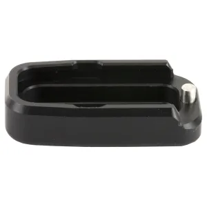 Taran Tactical Innovation Firepower Base Pad for Glock 43, +1, Black Finish GBP9-001