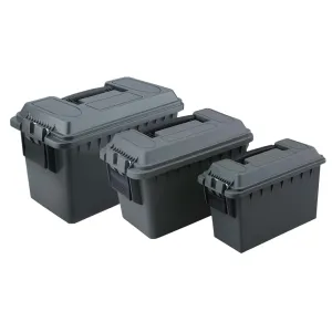 Reliant 10126 3-Piece Ammo Box 30 Cal 50 Cal Green Plastic