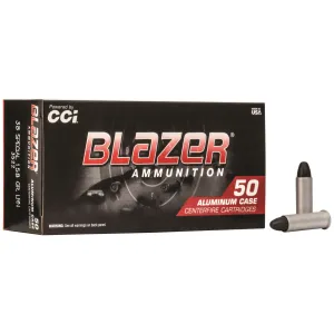 CCI 3522 Blazer 38Special 158gr Lead Round Nose 50 Per Box/20 Case Centerfire, Handgun Ammunition