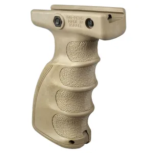 FAB Defense FXAG44ST AG-44S Quick Release Ergonomic Foregrip Compatible w/Mil-STD Picatinny Rail FDE Reinforced Polymer