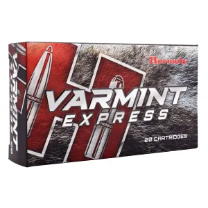 Hornady 8302 Varmint Express 22Hornet 35gr Hornady V Max 25 Per Box/10 Case Centerfire, Rifle Ammunition